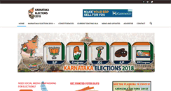 Desktop Screenshot of karnatakaelections.in